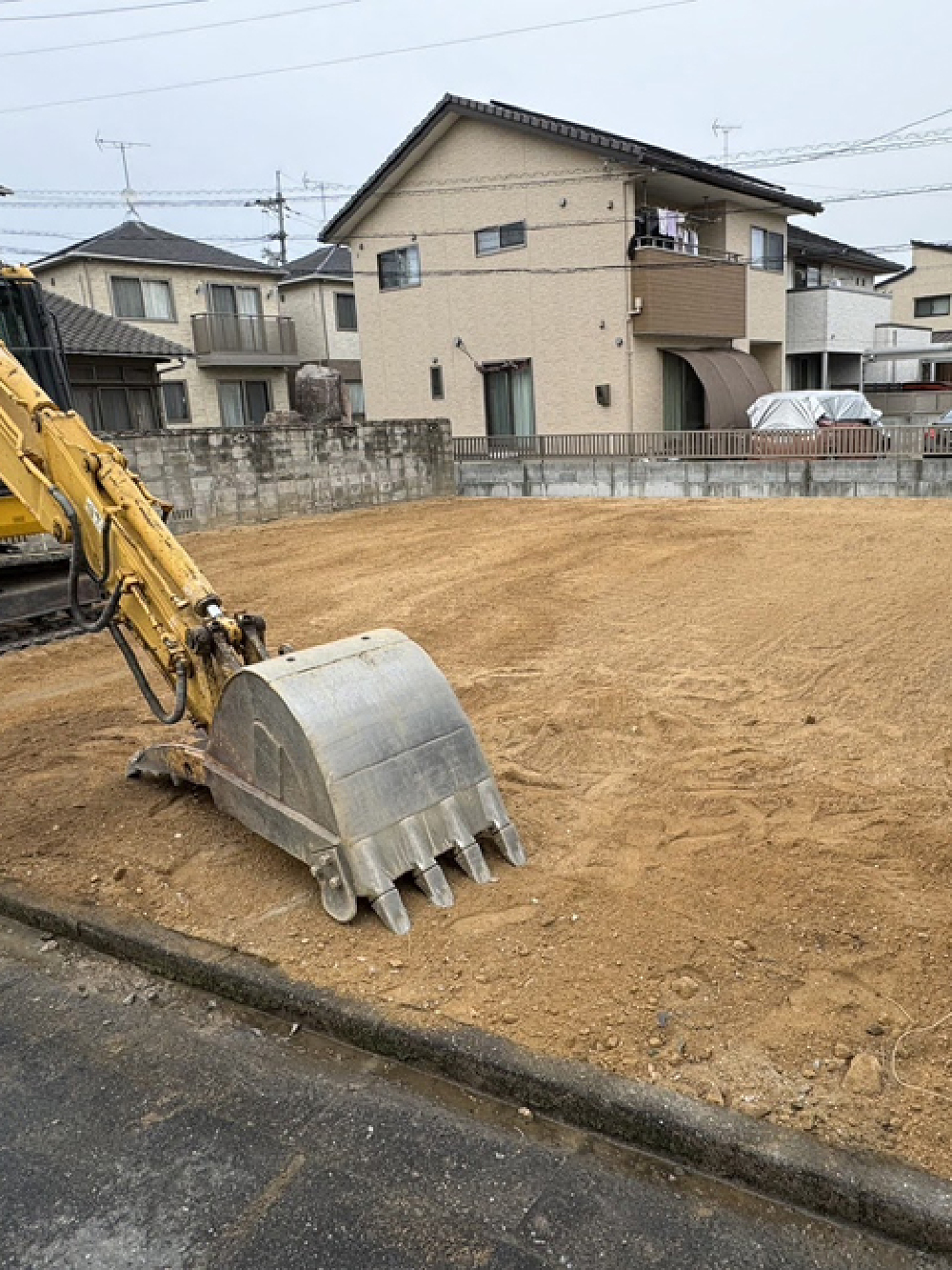 解体工事完了しました。